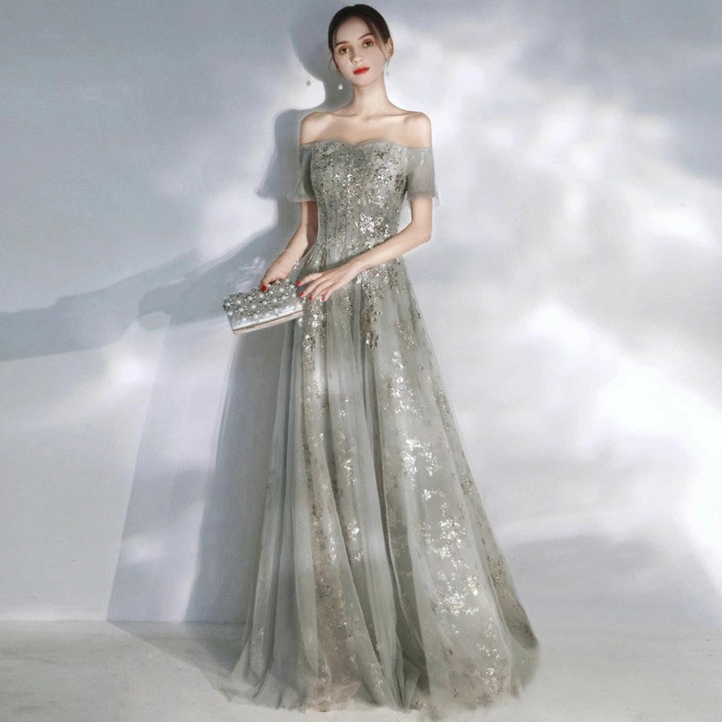 2点購入で200円割引安いリピーター続出ウェディングドレス ウエディングドレス Aラインドレス オフショルダー カラードレス ロングドレス 卒業式ドレス フォマールドレス 演奏会 イブニングドレス パ