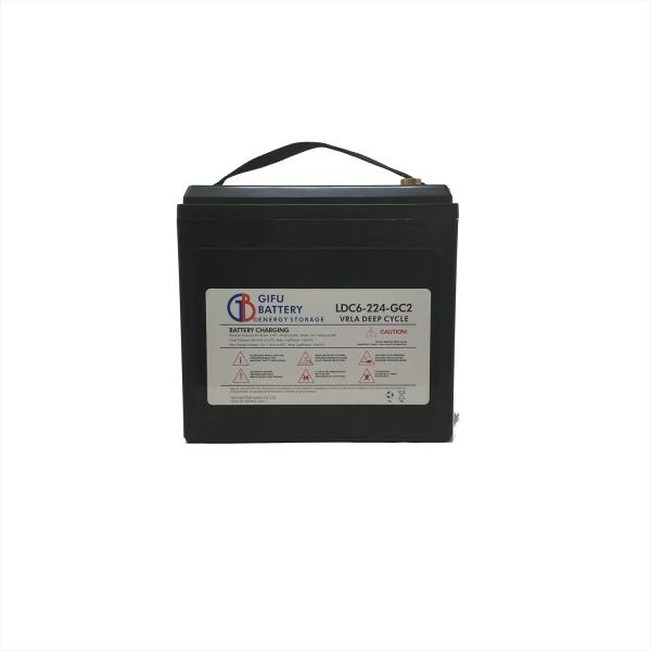LDC6-224-GC2 新品 ディープサイクルバッテリー 本体 岐阜バッテリー 送料無料（本州四国九州）