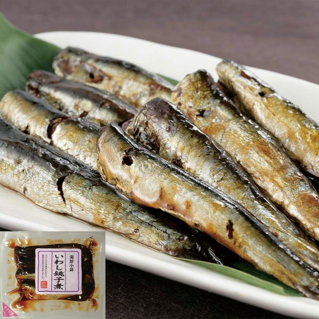 千葉 いわしやわらか煮詰合せ 100g12(オリーブオイルサーディン2 ごぼう2 銚子煮2 マリネ2 梅煮2 ピリ辛2) 【産直メーカー直送品】