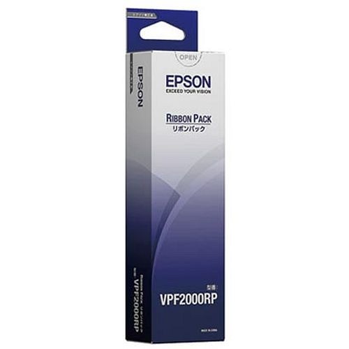 （まとめ買い）純正 リボンカートリッジ 黒 VPF2000RP [x3]