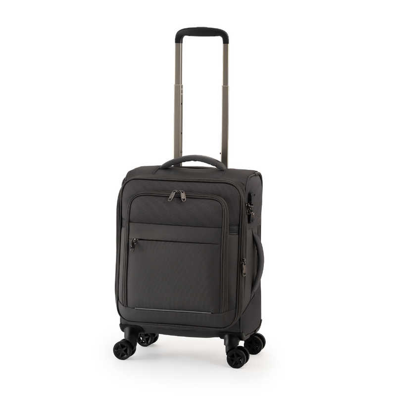 A.L.I　スーツケース ジッパータイプ 宿泊目安：1～3日間 035L 拡張可能 ダブルキャスター TRIPLAYER グレー　ALP-7110-18