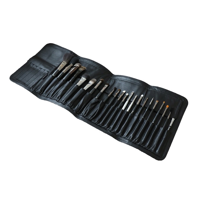 [ピカソ]プロフェッショナルブラック22種メイクブラシセット