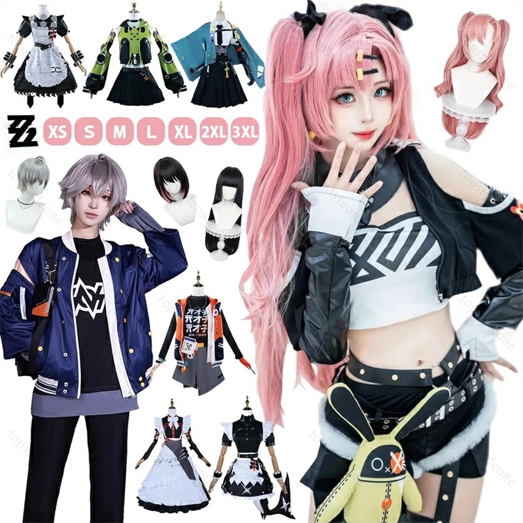 コスプレ衣装 ゼンゼロ コスプレ ウィッグ付き 星見雅 アキラ リン ニコ ゼンレスゾーンゼロ アレクサンドリナ アンビーデマラ カリンウィクス エレン リン ゼンレスゾーンゼロ 大人用 イベント