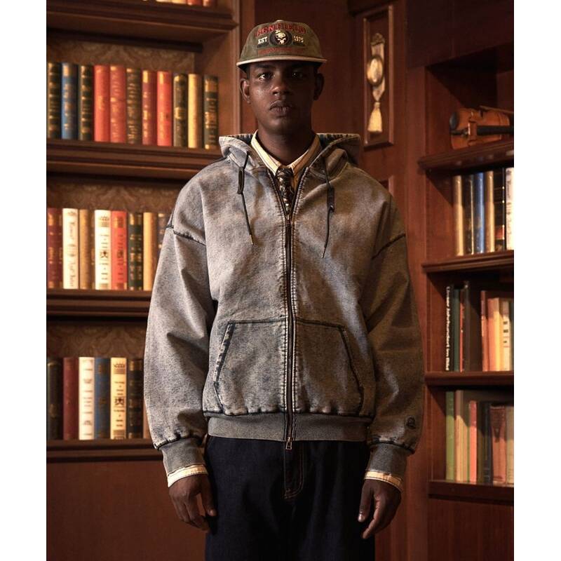 ペンフィールド PENFIELD TRAILWEAR フェード D インディゴ フルジップ フーディ INDIGOFQ4KH60U