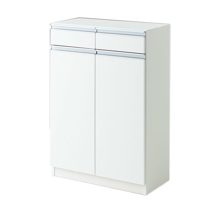 カウンター下収納 60×29.5×89cm 引き出しタイプ おしゃれ 薄型