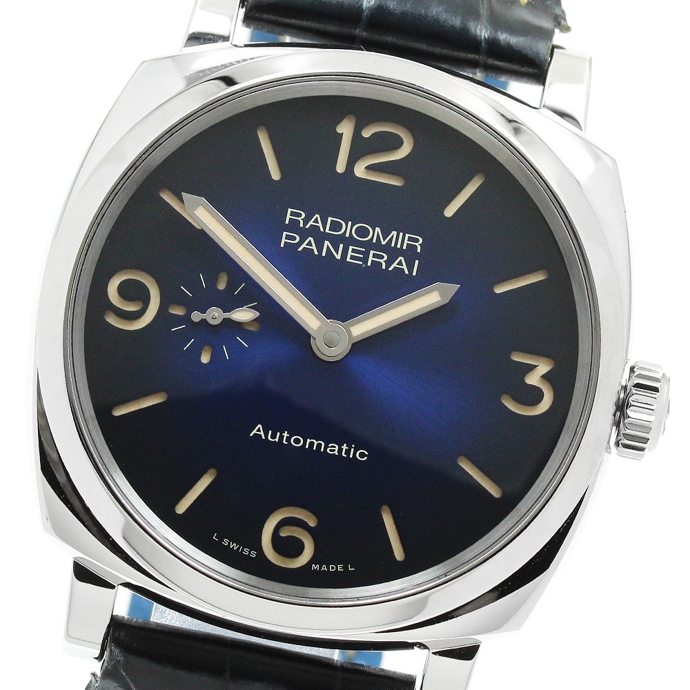 ベルト訳あり パネライ PANERAI PAM00933 ラジオミール 1940 3デイズ アッチャイオ 2018 ブティック限定 自動巻き メンズ 保証書付_951898【中古】