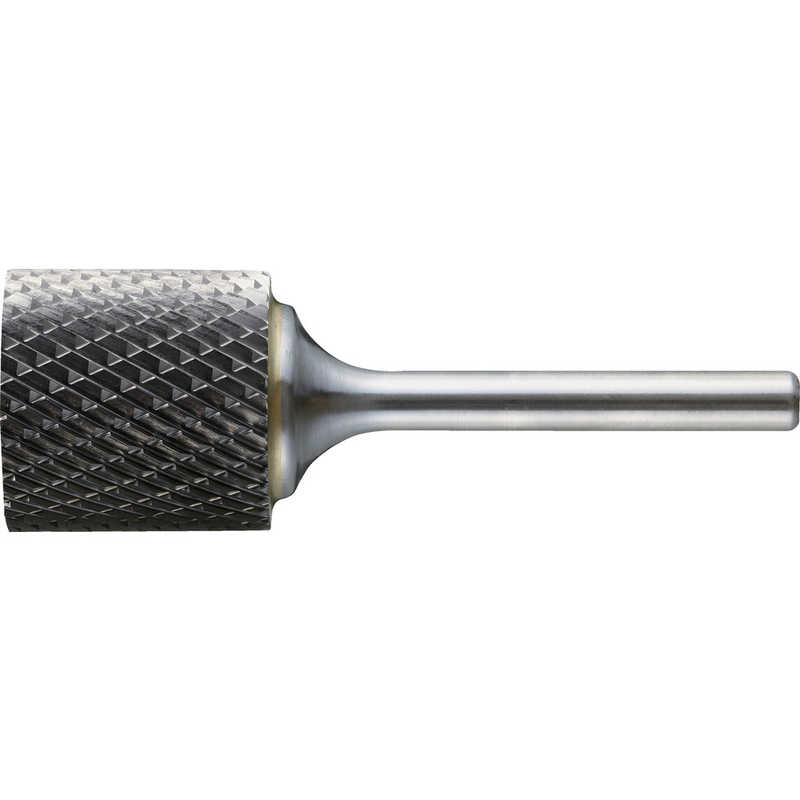 トラスコ中山　超硬バー 円筒型 Φ25X刃長25X軸6 ダブルカット　TB1C250