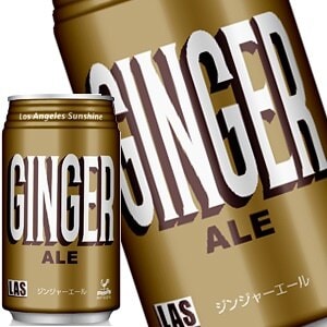神戸居留地 LASジンジャーエール 350ml缶72本［24本3箱］［賞味期限：3ヶ月以上］［送料無料］
