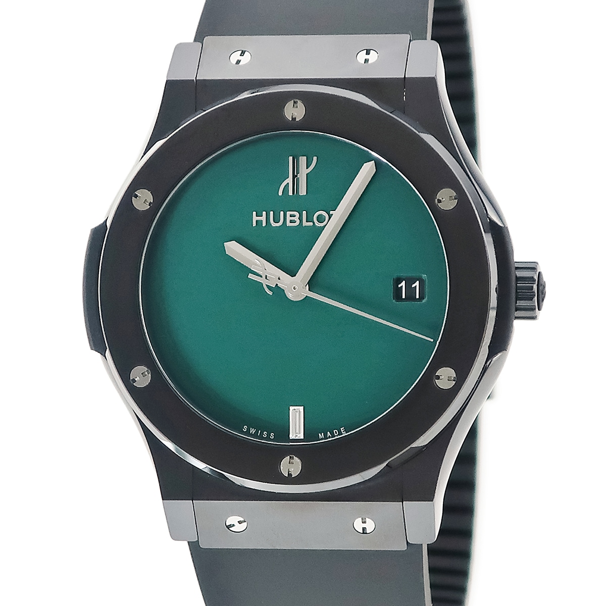 クラシックフュージョン ヨシダスペシャル 511.CM.5270.RX.MYOS 自動巻き メンズ 新品同様 純正ダイヤ 緑 限定 3年保証