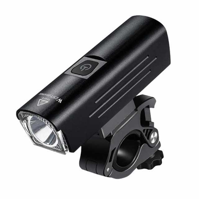 USB充電式 自転車ライト ヘッドライト 自転車用 LEDライト 高輝度 明るさ1300ルーメン バッテリー容量 4500mAh フロントライト 6つの点灯モード SOS ALW-QB105