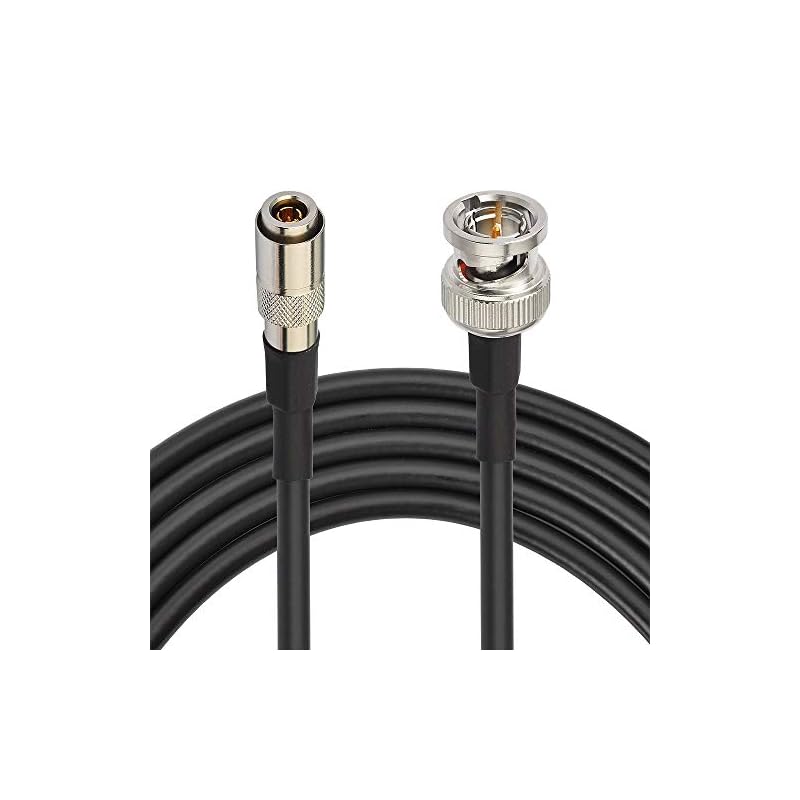 SDIケーブル 1.0/2.3-BNC変換ケーブル ビデオ補助ケーブル(1m Belden-1855A) Blackmagic用 Canon/Atomos Shogun/Odyssey7対応 BMCC