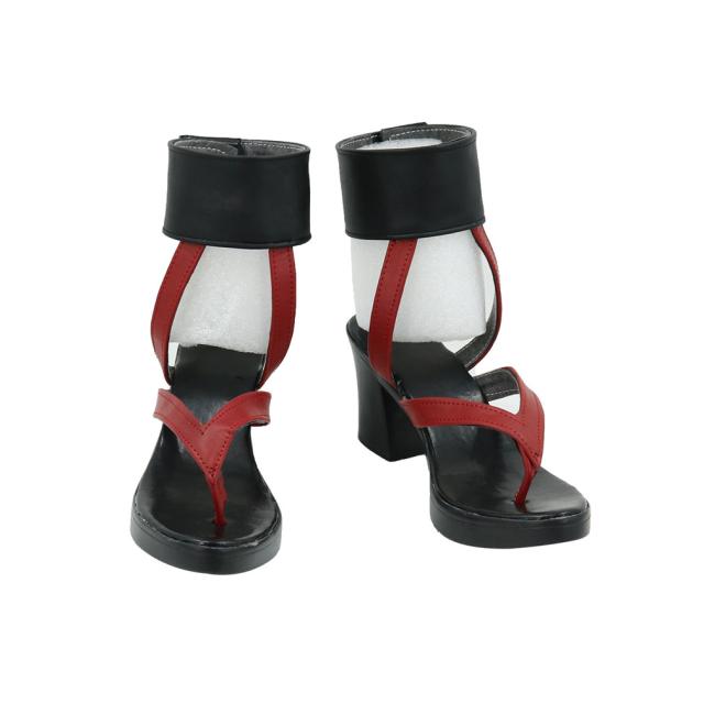 【短納期】大神ミオ hololive ホロライブ VTuber コスプレブーツ 靴 コスプレシューズ ハロウイン