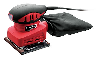 他サイト： 高儀(Takagi) ミニサンダー EARTH MAN AC100V SD-180A【木材の表面仕上げ面取り作業に】【片手サイズ】【ペーパー3種付属】 サンダー 工具 電動サンダー 電動ヤスリ オーの商品画像