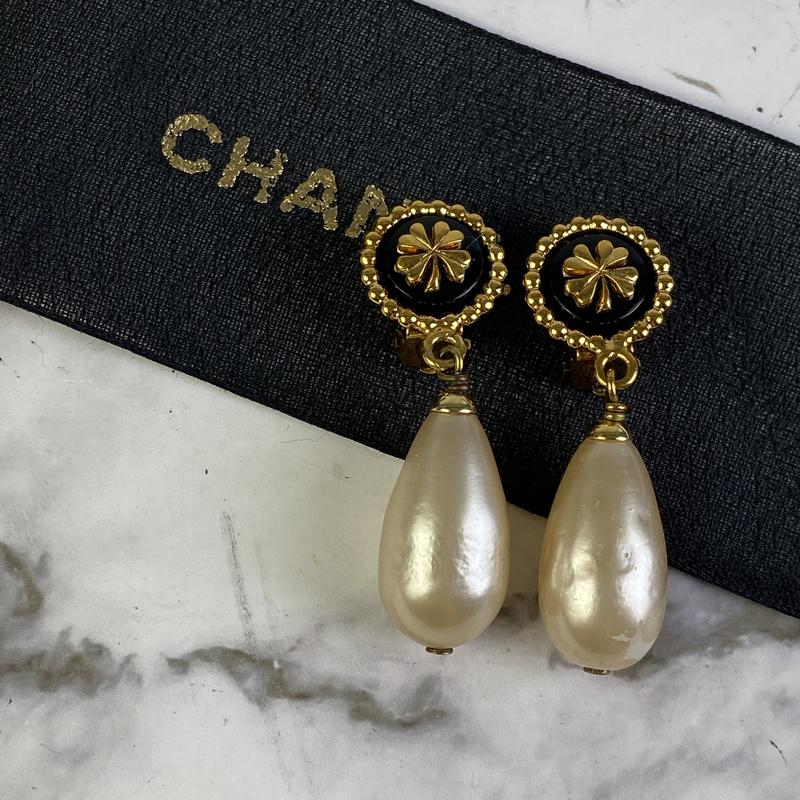 【最終処分SALE】CHANEL シャネル ココマーク イヤリング ゴールド A-5465