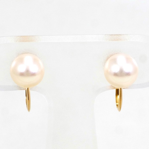 K18 18金 YG イエローゴールド イヤリング パール(真珠) ジュエリー 中古
