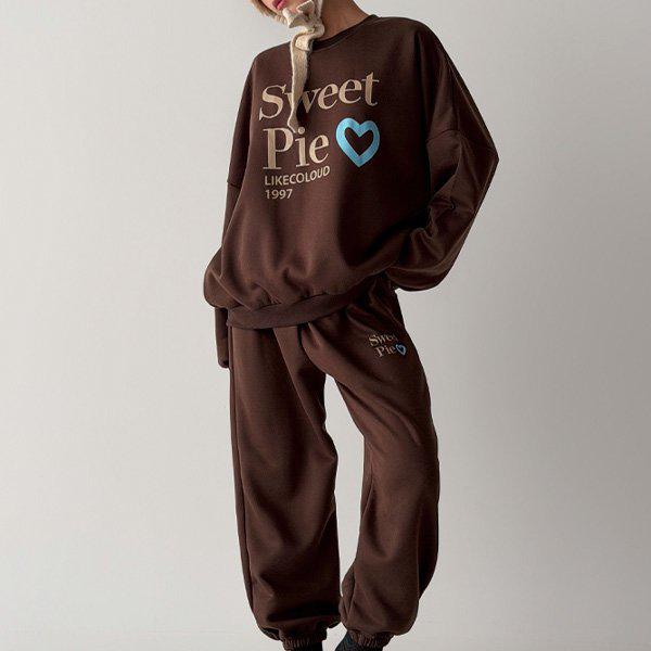 Hスタイル(SET)裏起毛スウィートセット 冬 男女共用 裏起毛 トレーニングウェアセット スウェットセットアップ 上下セットアップ ホームウェア