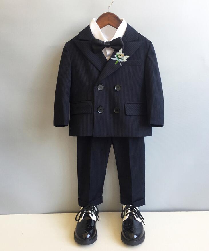 新入荷！6点セット！子供スーツ 男の子 スーツ 入学式 シャツ 男の子スーツ 子供 フォーマルウエア フォーマル セット 発表会 入学式 入園式 キッズスーツ 七五三 結婚式 卒園式 卒業式 90/1