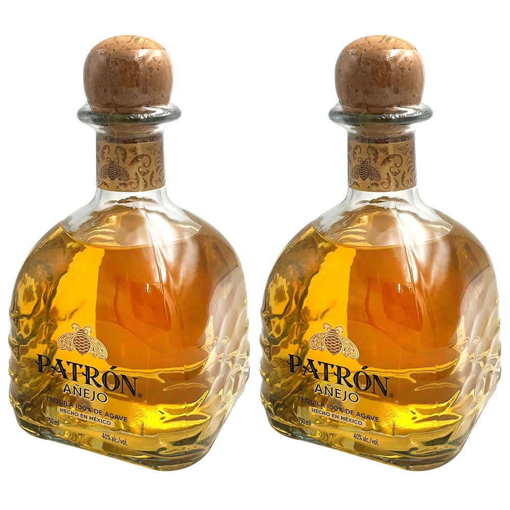 正規品 箱付き パトロン アネホ 2本セット 750ml / プレミアム テキーラ メキシコ産 40%