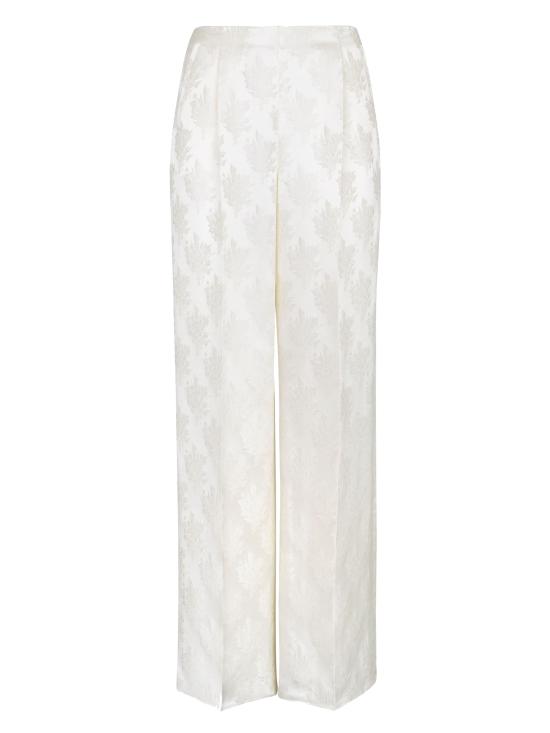 FENDI Women Straight Pants FR6632 AQ3GF08QQ White
