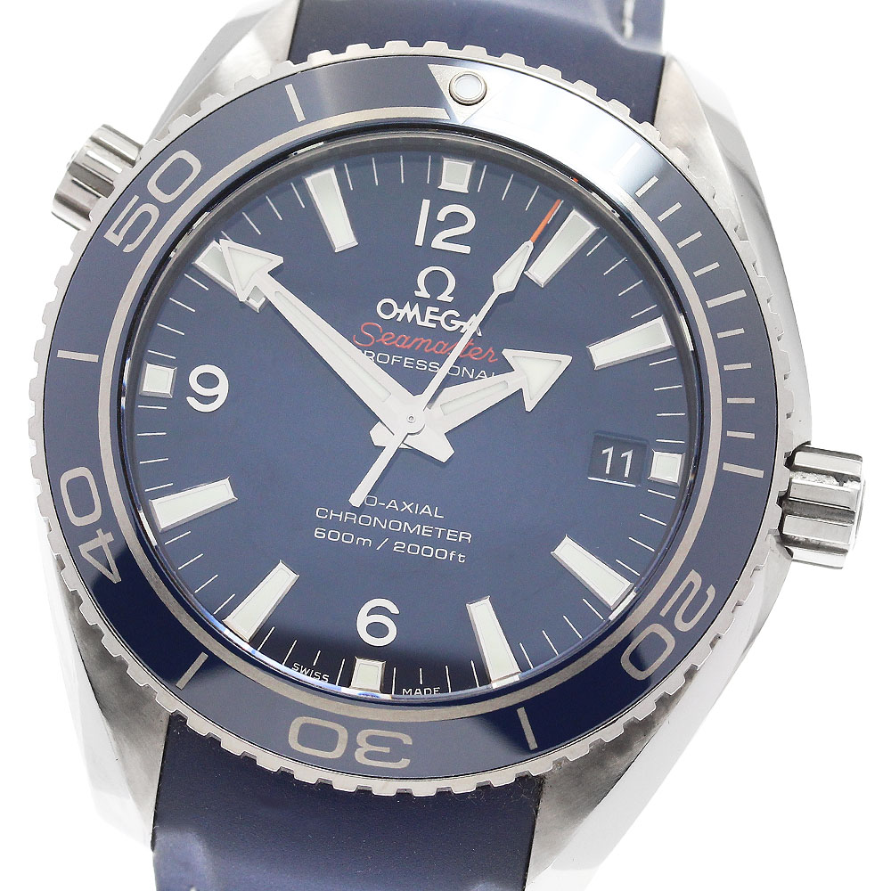オメガ OMEGA 232.92.42.21.03.001 シーマスター プラネットオーシャン 600 デイト 自動巻き メンズ 良品 保証書付き_877593【中古】 269,190円