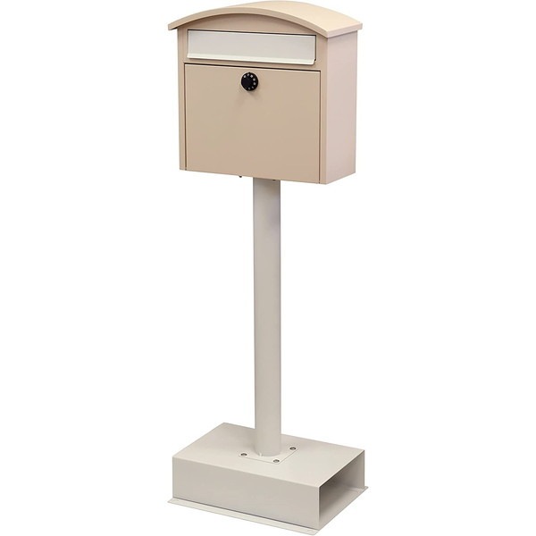 MOJYU SDM-037 スタンドポスト Sesto(セスト) (ピンクベージュ) メーカー直送玄関・門用エクステリア