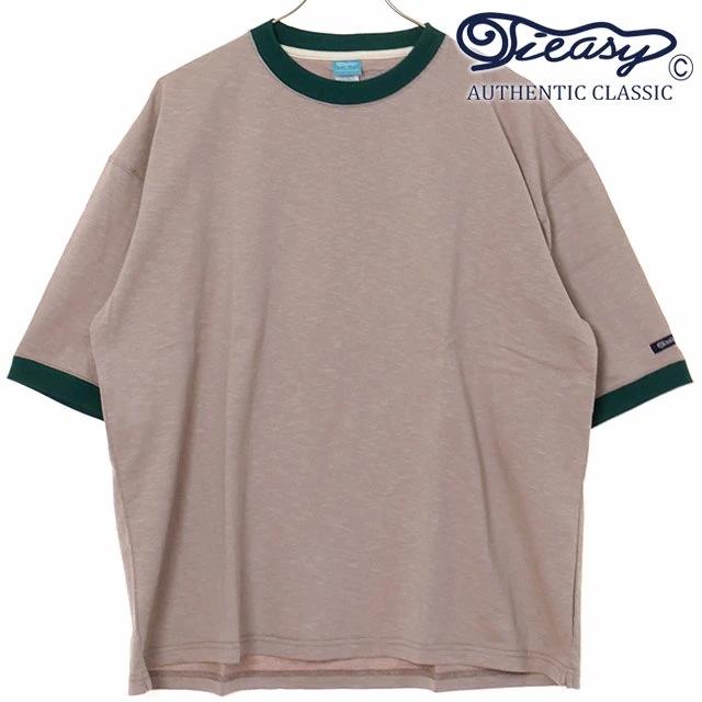 メール便 HDCS ライトリンガービッグクルーネックTシャツ [te001-lglg] メンズ トップス 半袖 日本製 オーガニックコットン NUDE-BEIGE 正規取扱店 8,118円