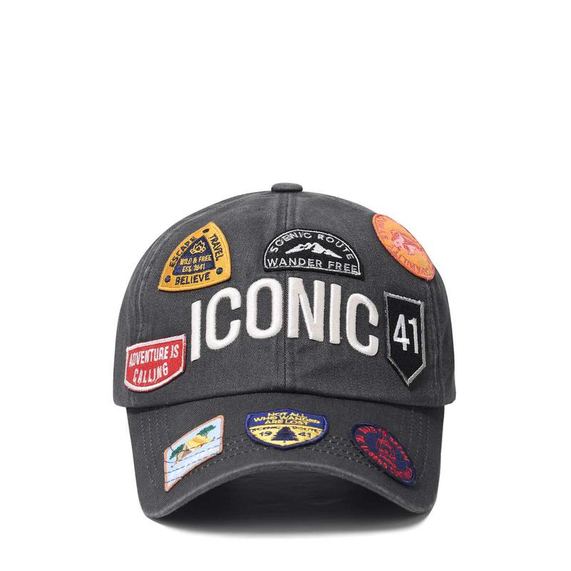 [] 25FW 新商品 (共用) アイコニック ワッペン ボールキャップ JQ4GCU169