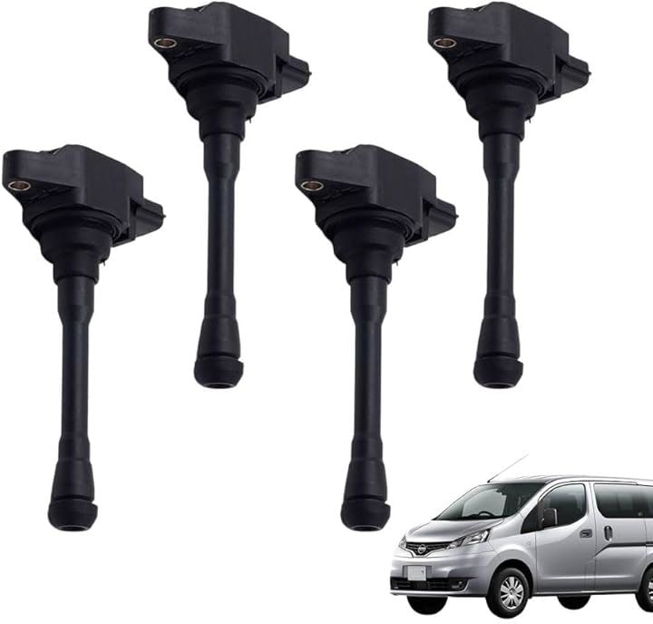 互換品 日産 VM20 イグニッションコイル 4本 セット NV200バネット 純正同等品 22448-1KT0A 22448-JA00C スパークプラグ