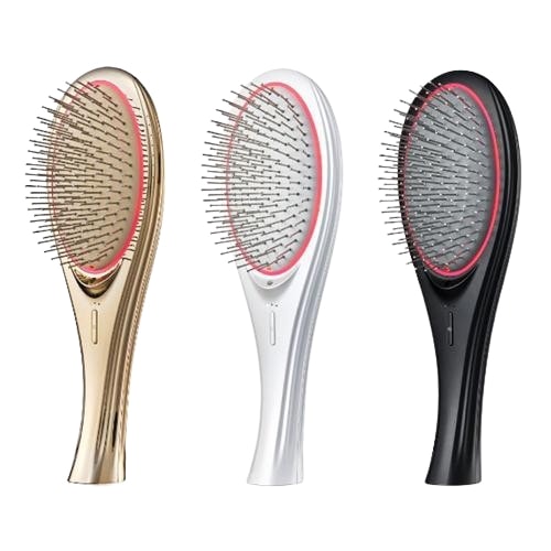 EMS Brush Air クッションbrush マイクロカレント マイナスイオン ヘアケア ヘアbrush イオンケア 頭皮ケア リフトアップ 寝ぐせ 寝癖 くせ毛