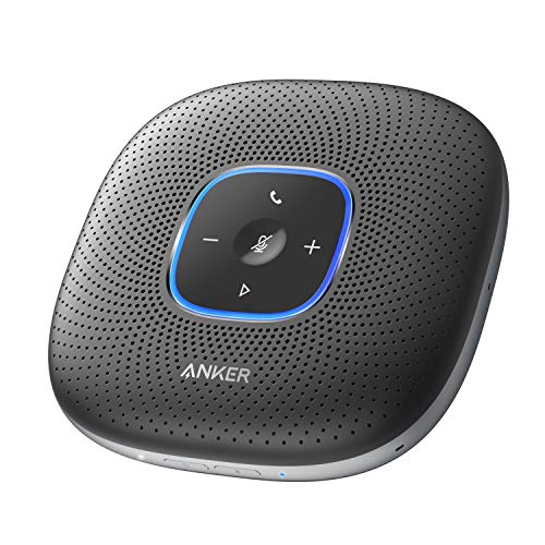 Anker PowerConf スピーカーフォン オンライン会議 テレワーク (グレー:メタリック)