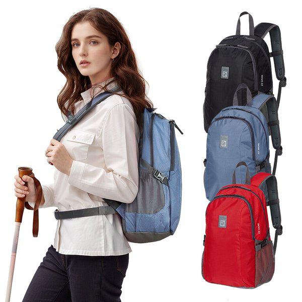 共用四季小型登山バッグ22Lエアメッシュ2435BK409U