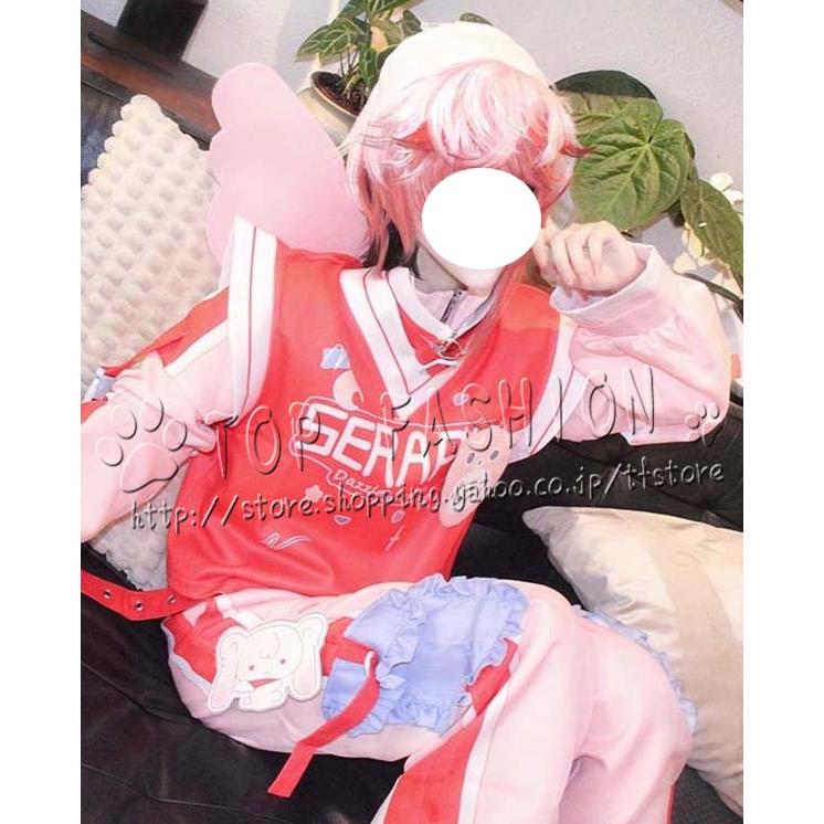 【工場直売 品質保証】バーチャル VTuber にじさんじ 風 セラフ・ダズルガーデン コスプレ衣装 ウィッグcosplay コスチューム 変装仮装 ハロウィン クリスマス