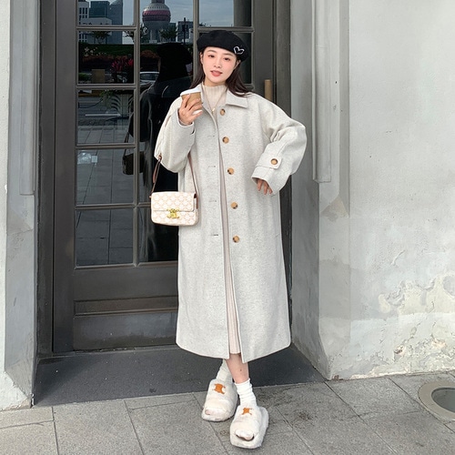 2024秋冬新入荷 コート可愛らしい体型カバー韓国ファッションアウター ジャケット/コート レディース/トレンチコート4