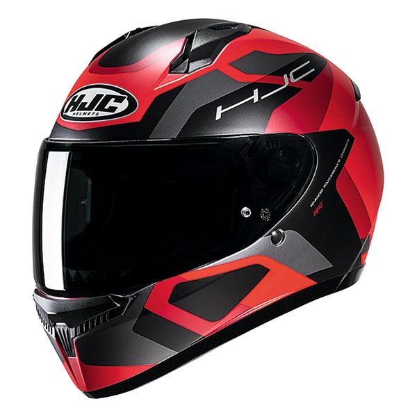 バイクヘルメット フルフェイス C10 ティンス レッド Lサイズ HJH233RE01L