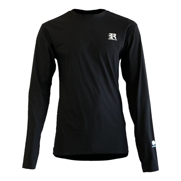 インナー アンダーウェア 冷感 クール 春夏 氷瀑長袖シャツ ブラック XLサイズ YKI110BKXL