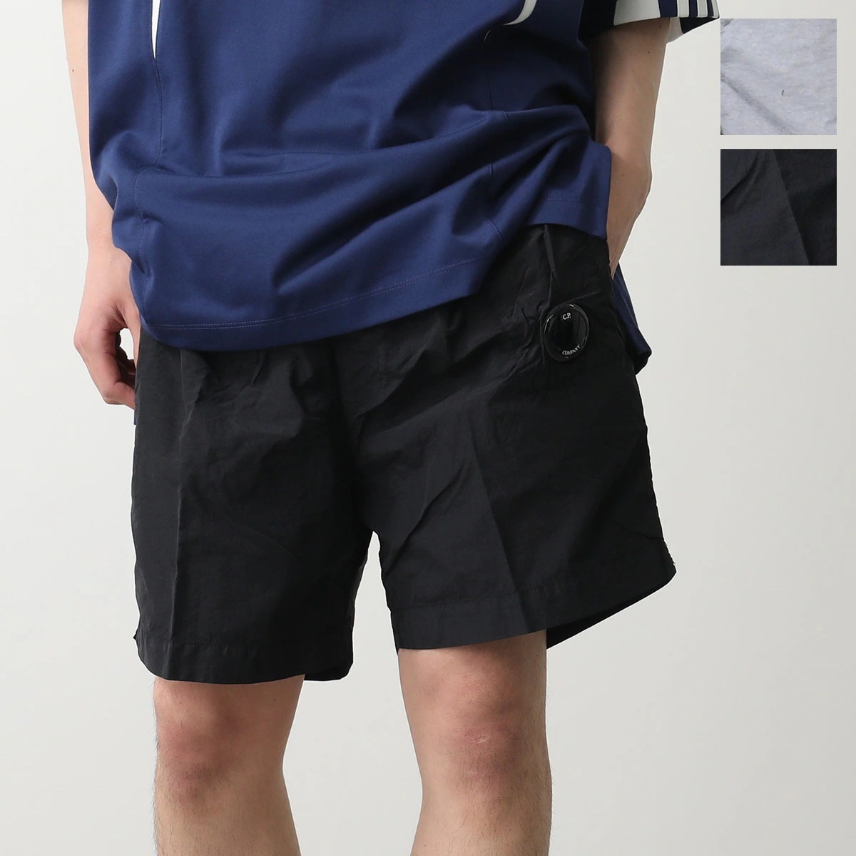 C.P.COMPANY シーピーカンパニー ハーフパンツ 18CMBW233A 005991G メンズ ショートパンツ ナイロン スイムショーツ 水着 水陸両用 カラー2色