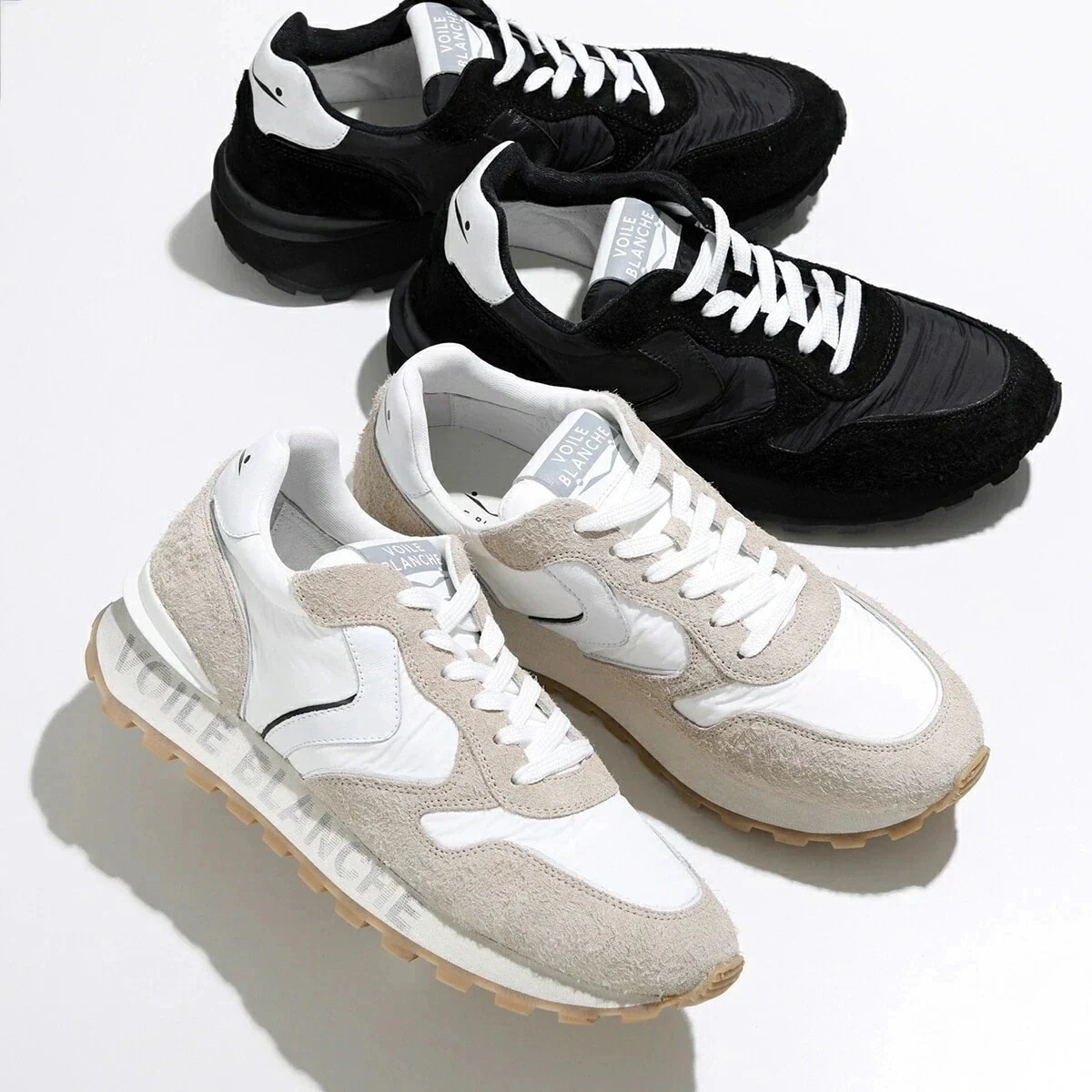 VOILE BLANCHE ボイルブランシェ スニーカー PARIS RACE 0012018750.02 メンズ ローカット スウェード レザー 靴 カラー2 【mega】