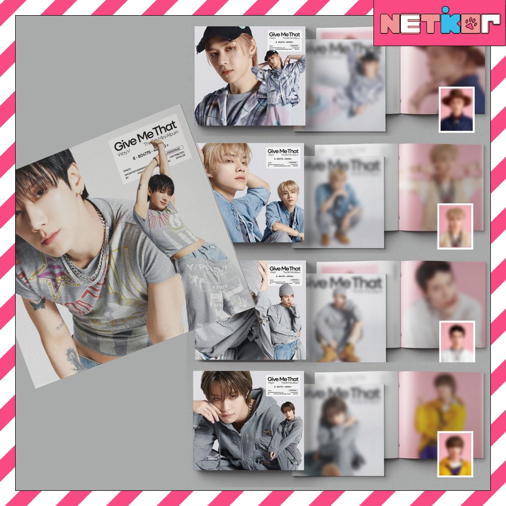 DIGIPACK Ver. 5種セット WayV 5th Mini Album Album Give Me That 韓国チャート反映 当店特典