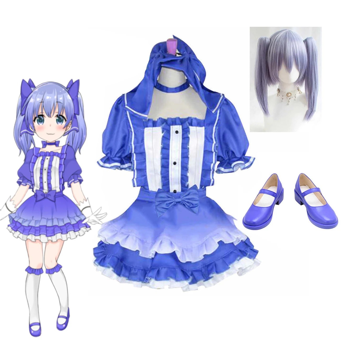 【全シリーズ発売中】 【値引き中】コスチューム 演出服 仮装 仮装 文化祭 学園祭 クリスマス ハロウィン 靴 ウィッグ コスプレ衣装 ゆうきちひろ 勇気ちひろ バーチャル VTuber にじさんじ