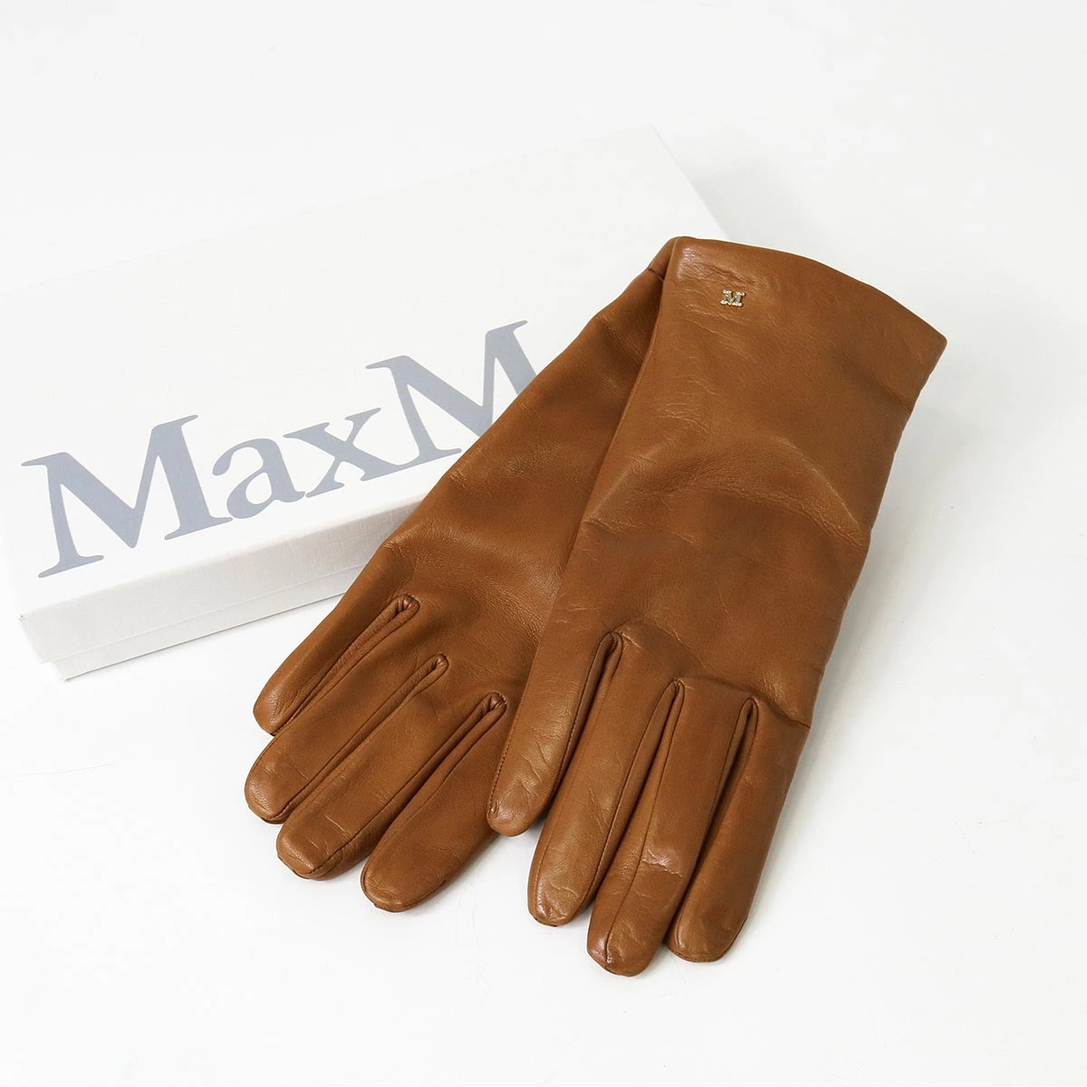 SPALATO レザー×ウールグローブ 手袋 スパラト 2524566022 600 Mロゴ メタルロゴ BOX入り ギフト プレゼント