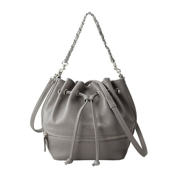 SWK-20-03 石井猛雄 巾着2WAYショルダー グレー