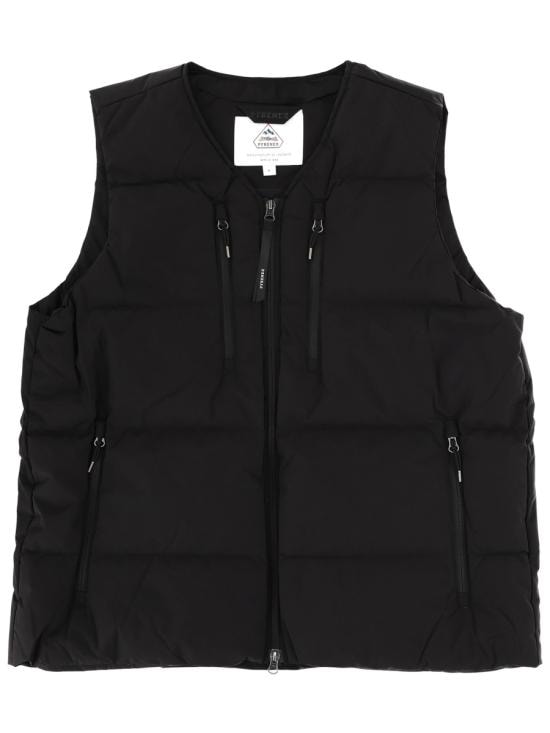PYRENEX Men Vests HMY008 0009 BLACK