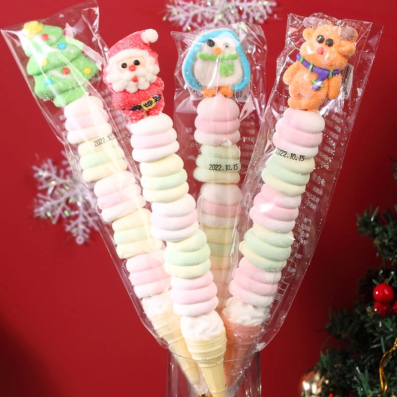 100/200Pcs 35cm マシュマロストリング漫画ロリポップパークグッズクリスマス学生スナック 10,936円