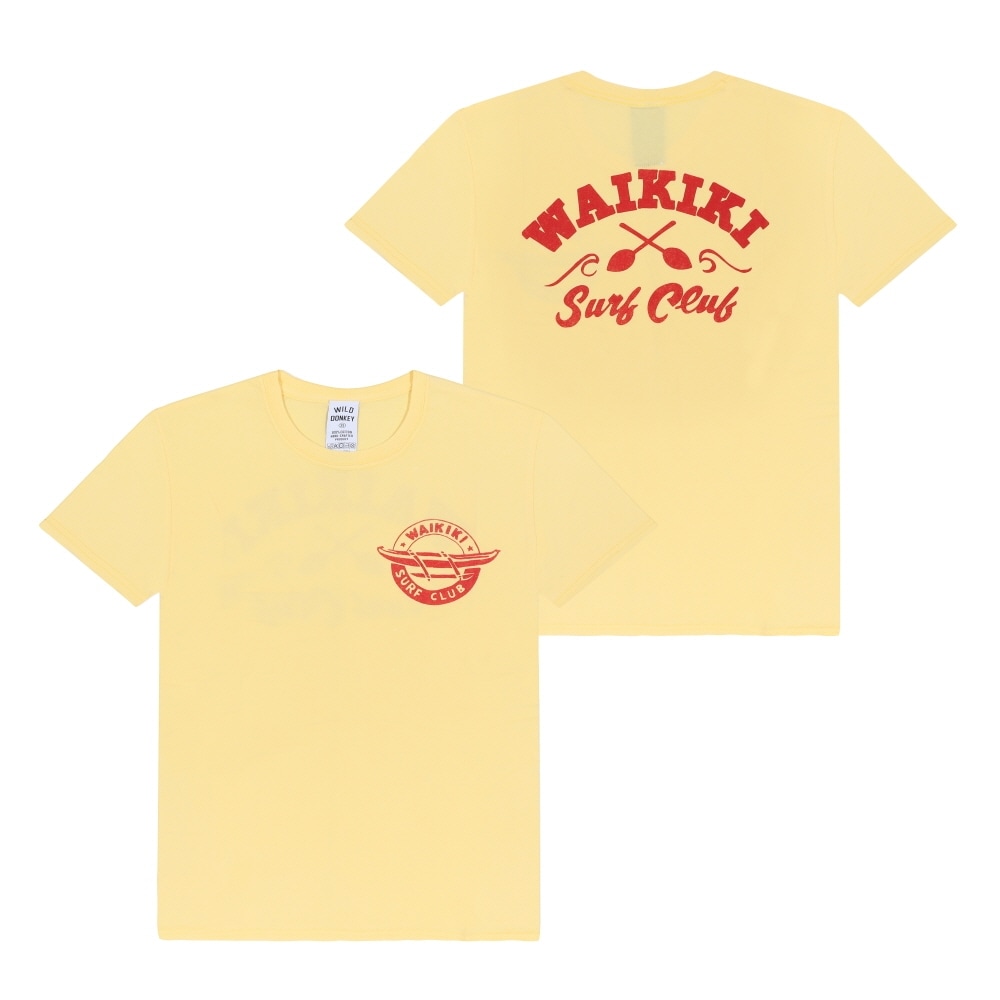 ワイルドドンキー ユニセックス 半袖Tシャツ ESW SUNFLOWER
