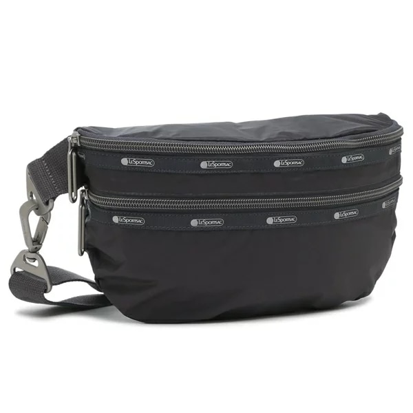 ボディバッグ LESPORTSAC エッセンシャルベルトバッグ グレー レディース ESSENTIAL BELT BAG 3910 C411