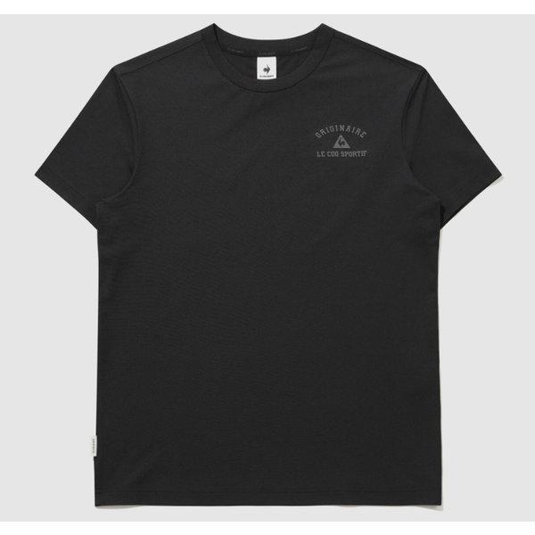 ユニ エッセンシャル ルフレッシュ スモールグラフィック半袖Tシャツ B1 QR123LRS12 BLK CRM SPK