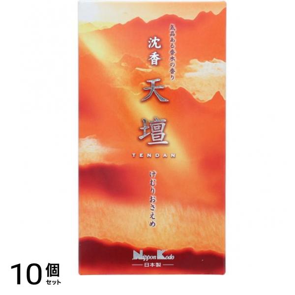 日本香堂 沈香天壇 バラ詰 125g 10個セット