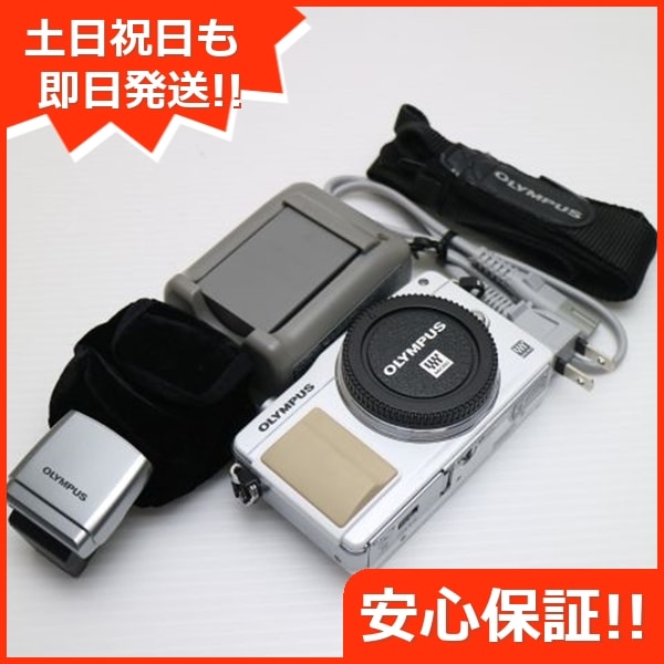 超美品 E-PM2 ホワイト ボディ デジ1 Canon 106