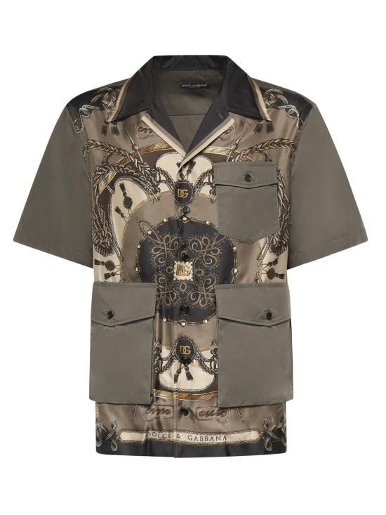 DOLCE & GABBANA Men Shirts G5OH4T HI12EHJ5XB MUD