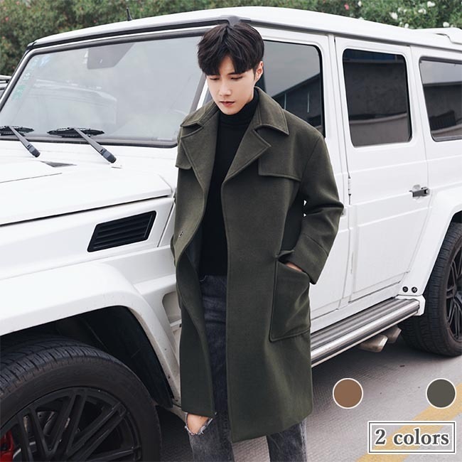 欲しいの スタイリッシュ コート 秋冬 チェスター アウター メンズ チェスターコート 冬コート ガウンコート トレンチコート 秋コート ロングコート 通勤 ロングコート サイズ 2xl Www Coralreefcondos Com